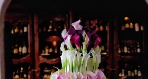 Amazing Calla Lilly Wedding Cake