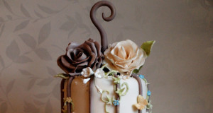 Birdcage Chocolate Cake