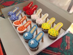 High Heel Cupcakes