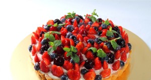 Mixed Berry Tart Cake