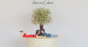 Wedding Invitation Card Cake