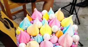 Colorful Cake with Amazing Toppers