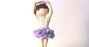 Cute Ballerina Cake