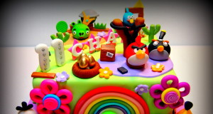 Happiest Angry Birds Cake