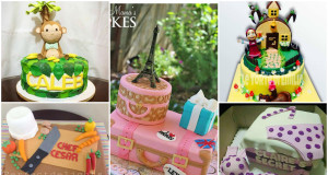 Sophisticated 3D Style Cakes Friendly Competition